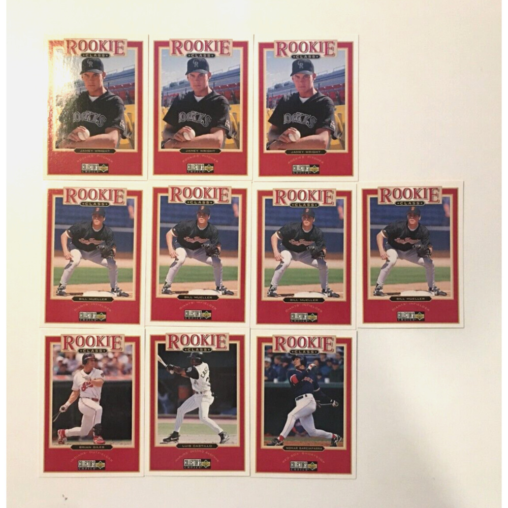 1997 Upper Deck Rookie Class - Baseball Card Lot of 10 Cards - MLB - US Seller